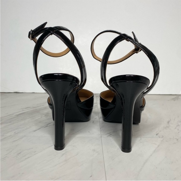 Naturalizer Clarice Black Patent Leather Pump 8 1/2 W - Picture 3 of 11